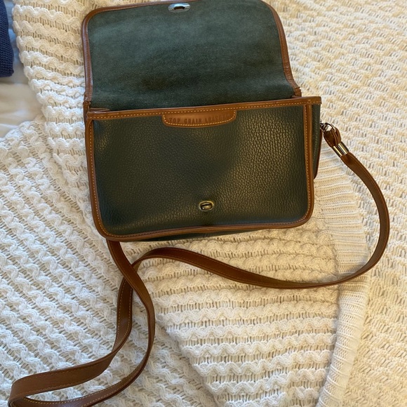Top Grain Leather Vintage USA Archer Crossbody Purse - Picture 2 of 9